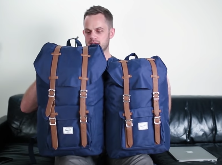 mochila herschel - comparativa mid-regular