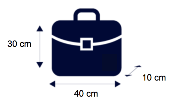medidas equipaje de mano lufthansa accesorio