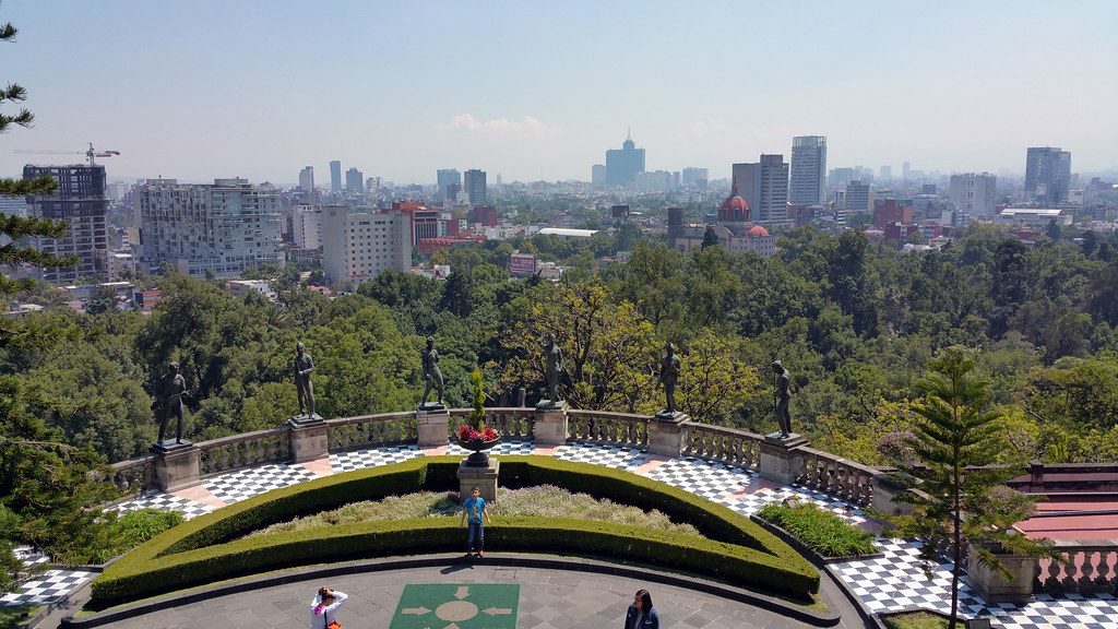 Chapultepec vista desde castillo