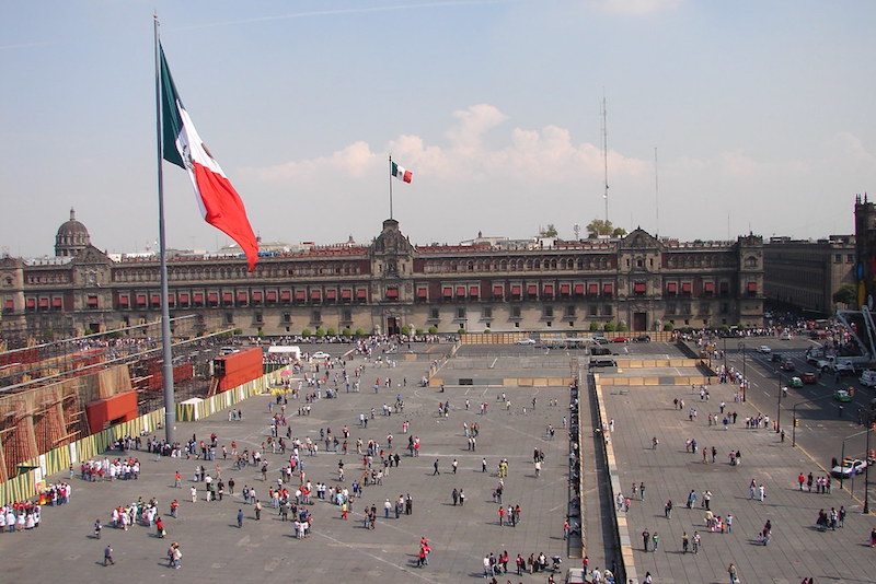 México Zócalo por Antony Stanley