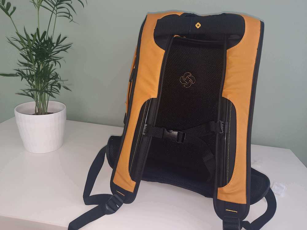Samsonite-paradiver trasera