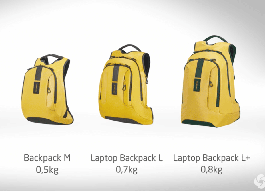 tamaños samsonite paradiver